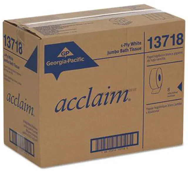 Alt view image 6 of 9 - Georgia Pacific Professional Jumbo Jr. One-Ply Bath Tissue Roll 9" diameter