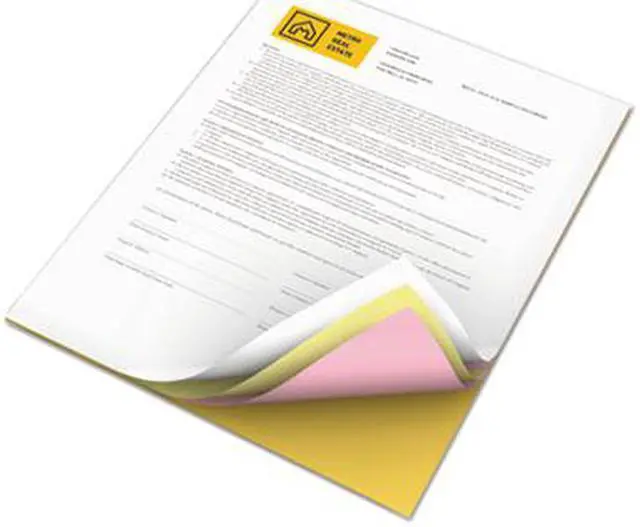 Alt view image 7 of 13 - Xerox Bold Digital Carbonless Paper 8 1/2 x11 White/Canary/Pink/Gldrod 5 000