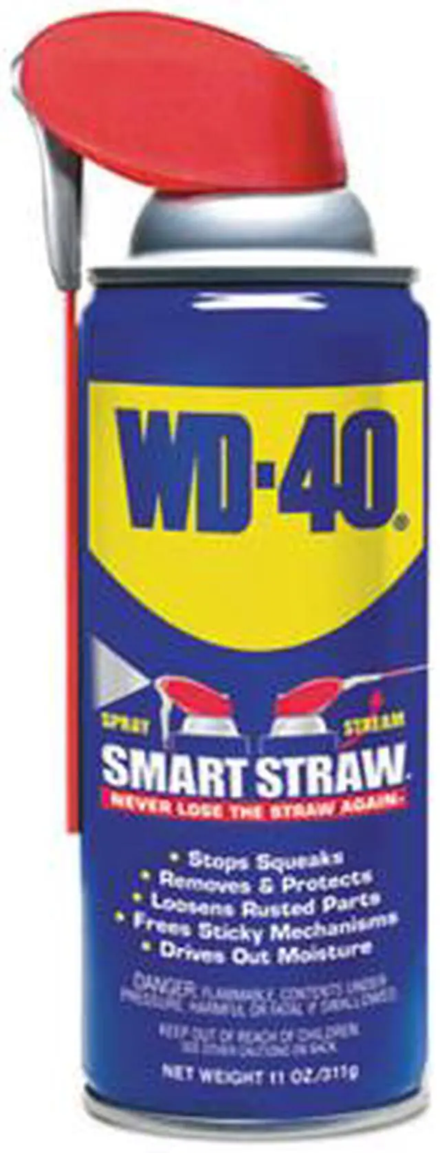 Alt view image 14 of 20 - WD-40 Company Smart Straw Spray Lubricant 11 oz Aerosol Can 490040EA