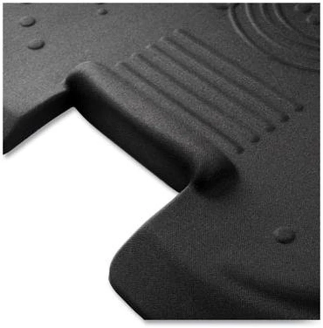 Alt view image 9 of 20 - Floortex AFS-TEX 5000 Anti-Fatigue Mat, Bespoke, 26 x 36, Black FCA5XBK2535