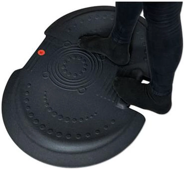 Alt view image 8 of 20 - Floortex AFS-TEX 5000 Anti-Fatigue Mat, Bespoke, 26 x 36, Black FCA5XBK2535