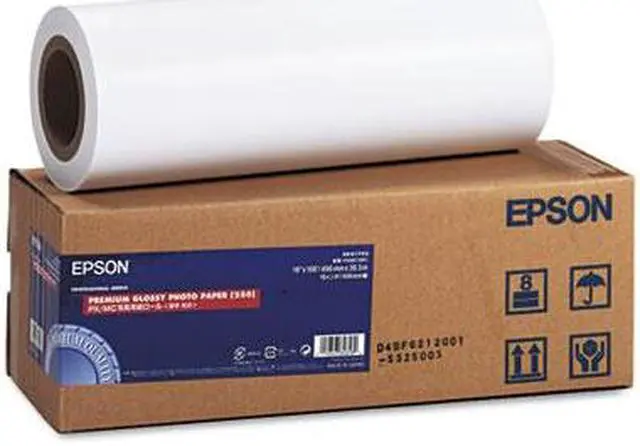 Alt view image 7 of 7 - Epson - S041742 - Epson Premium Inkjet Photo Paper - 96% Opacity - 16 x 100 ft - 69 lb Basis Weight - High Gloss - 1 /