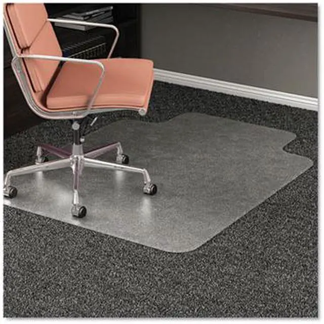 Alt view image 6 of 16 - Deflecto RollaMat Frequent Use Chair Mat for Medium Pile Carpet 36 x 48 w/Lip Clear CM15113