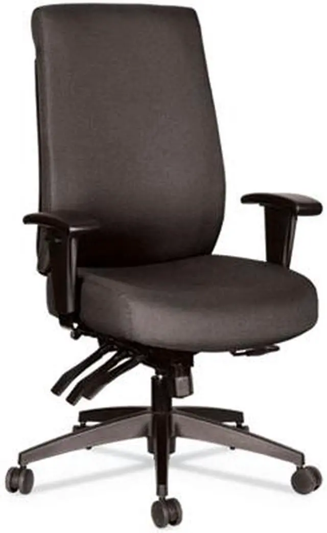 Alt view image 7 of 20 - Alera Wrigley Series 24/7 High Performance High-Back Multifunction Task Chair Black HPT4101