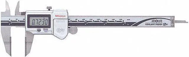 Main image of Mitutoyo Digital Caliper,1-9/16" Jaw Depth,Steel  573-734-20