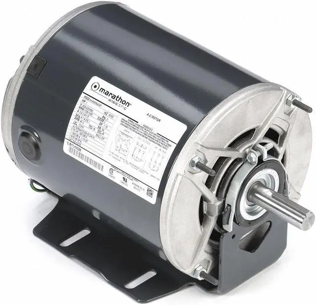 Alt view image 2 of 2 - MARATHON MOTORS 5K46MN4087 Condenser Fan Motor,1 HP,56 Frame