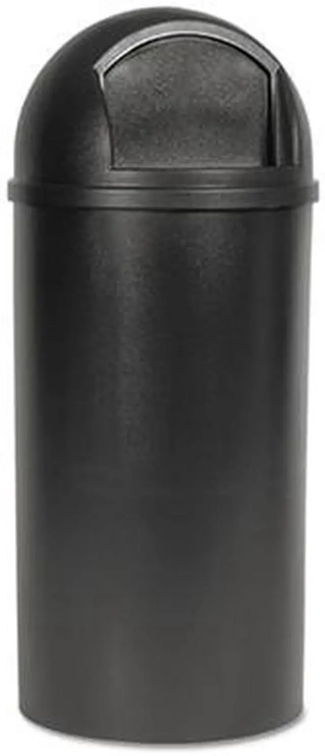 Alt view image 5 of 5 - Rubbermaid Commercial Container,Marshal,15gl,Br 816088BRO