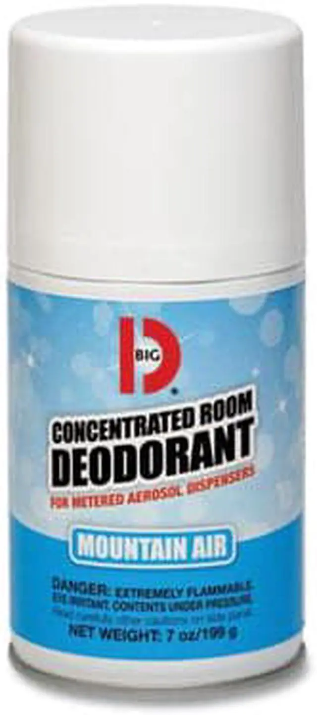 Alt view image 2 of 5 - Metered Concentrated Room Deodorant Mountain Air Scent 7 oz Aerosol Spray 12/Carton 046300