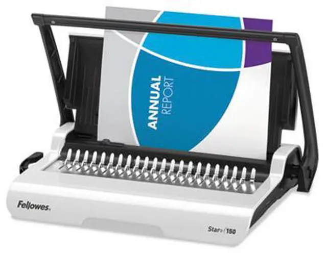 Alt view image 18 of 20 - Fellowes Star+ 150 Manual Comb Binding Machine