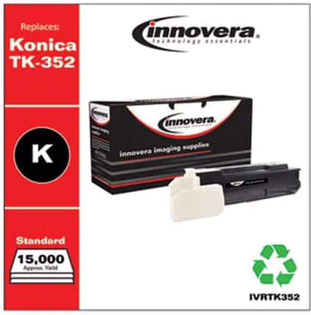Alt view image 9 of 15 - Innovera TK352 Compatible Reman TK-352 TK-352 Toner IVRTK352
