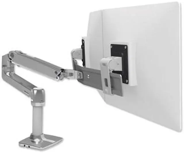 Alt view image 13 of 20 - ERGOTRON 45-489-026 LX Dual Direct Arm Desk Mount - 32-inch - Aluminum
