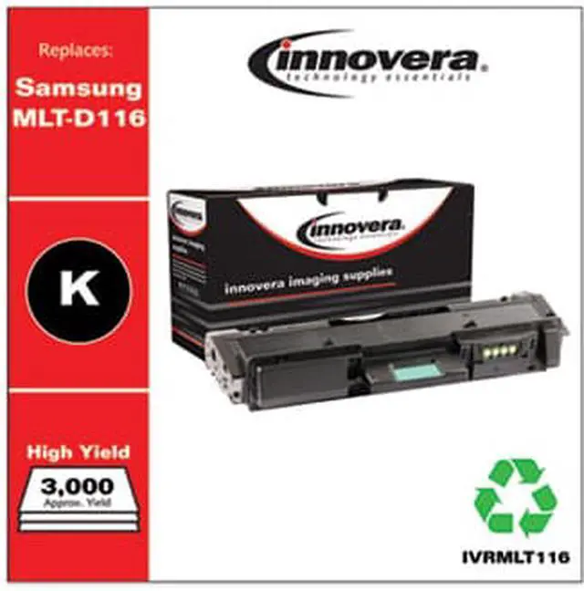 Alt view image 7 of 20 - Innovera ufactured MLT116 Toner 3000 Page-Yield Black