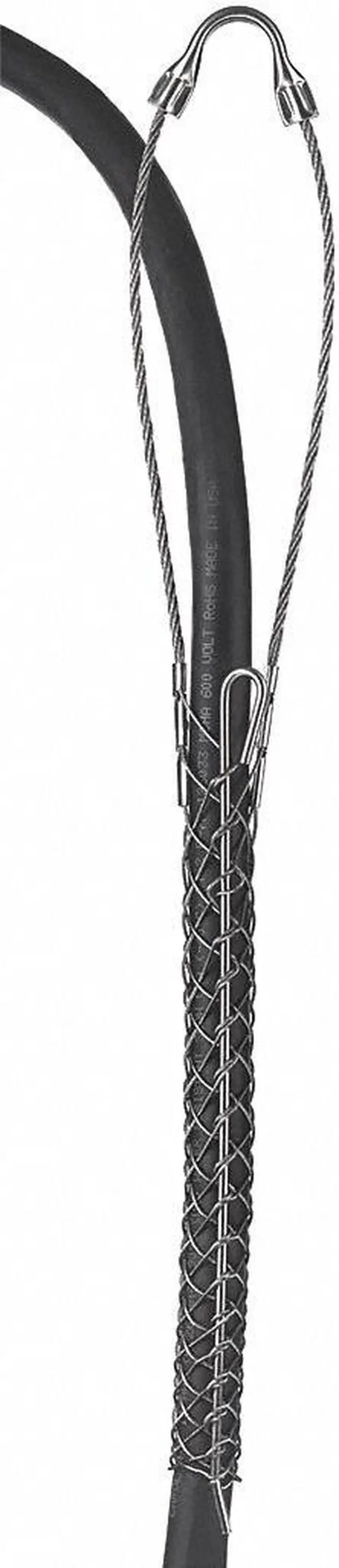 Main image of HUBBELL WIRING DEVICE-KELLEMS 02403014 Cable Support Grip,Single,Rod Closing,SS