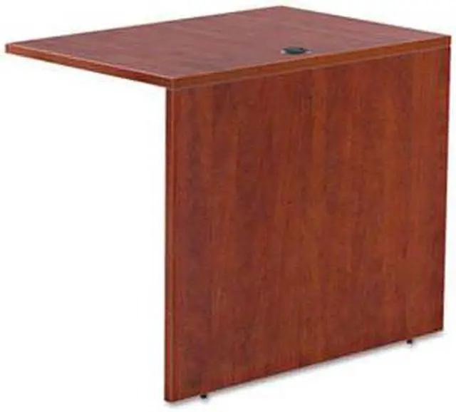 Alt view image 5 of 18 - Alera Valencia Series Reversible Return/Bridge Shell, 35w x 23 5/8d, Med Cherry