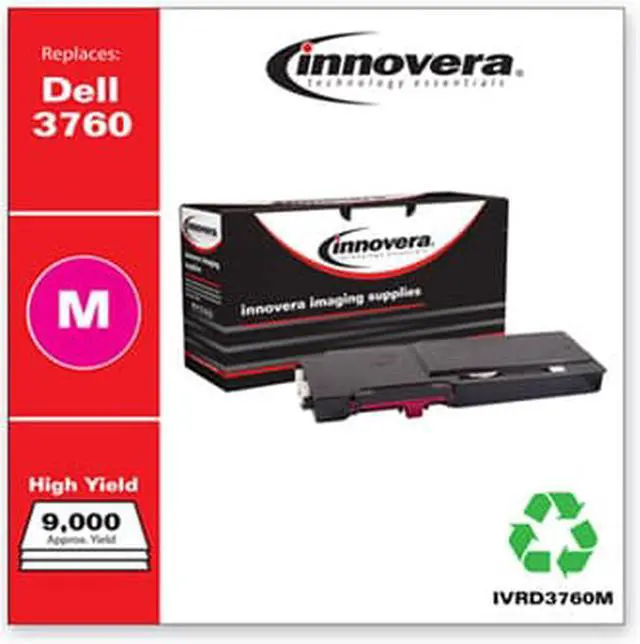 Alt view image 5 of 19 - Innovera D3760B, D3760C, D3760M, D3760Y Toner - IVRD3760M