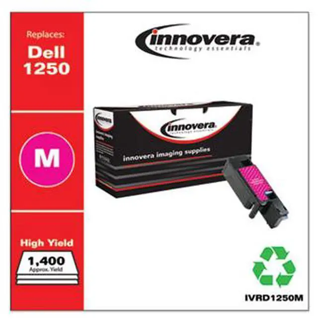 Alt view image 5 of 15 - Innovera Remanufactured Dell 331-0780 (1250) High-Yld Toner, 1400 Page-Yld, Magenta