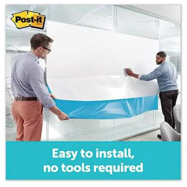 Alt view image 20 of 20 - Post-it Dry DEF6X4 - Erase Film with Adhesive Backing, 72 x 48, White