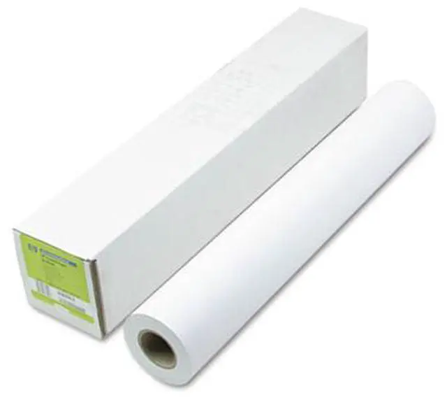 Alt view image 3 of 8 - HP Designjet Inkjet Large Format Paper 4.9 mil 24" x 150 ft White Q1404B