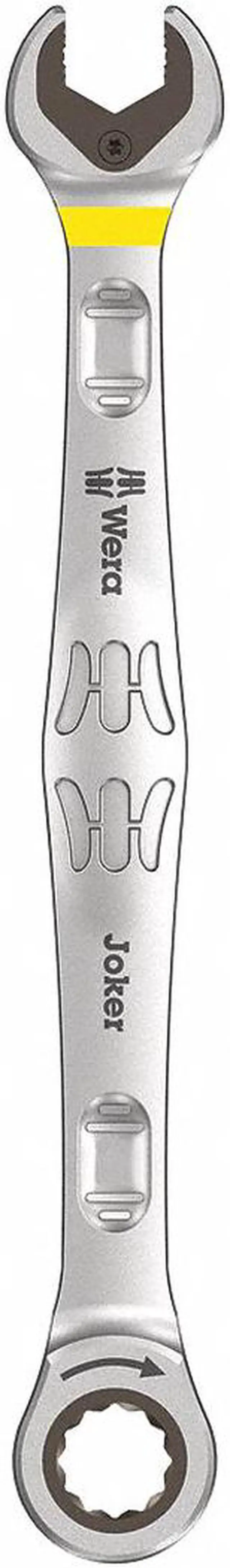 Alt view image 3 of 3 - 10mm, Ratcheting Combination Wrench, Metric, Satin Finish, Number of Points: 12