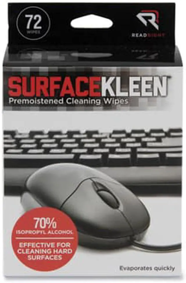 Alt view image 10 of 17 - Read Right Wipes,Surfacekleen, 72/Bx RR15109