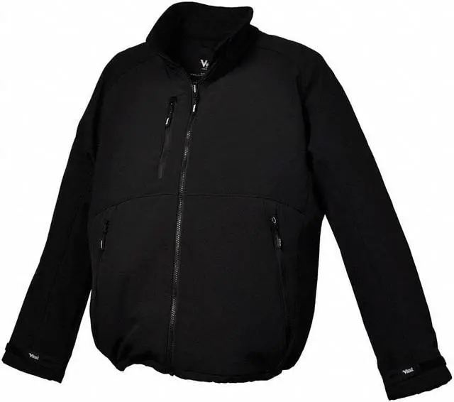 Main image of VIKING 406BK-M Men's Jacket, Polyester, Zipper, Black, M