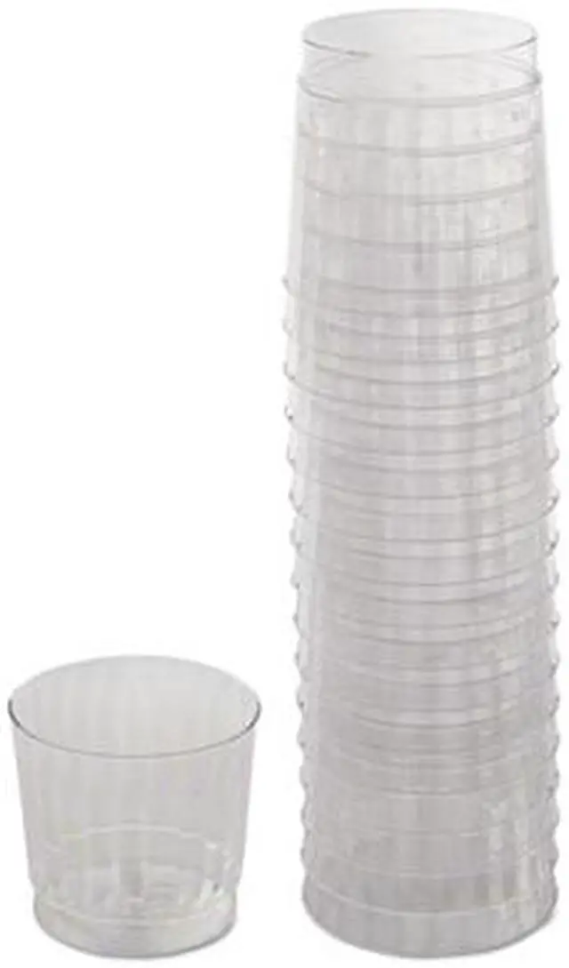 Alt view image 6 of 8 - WNA Classicware Tumblers 9 oz Plastic Clear 16/Bag RSCCR91516PK