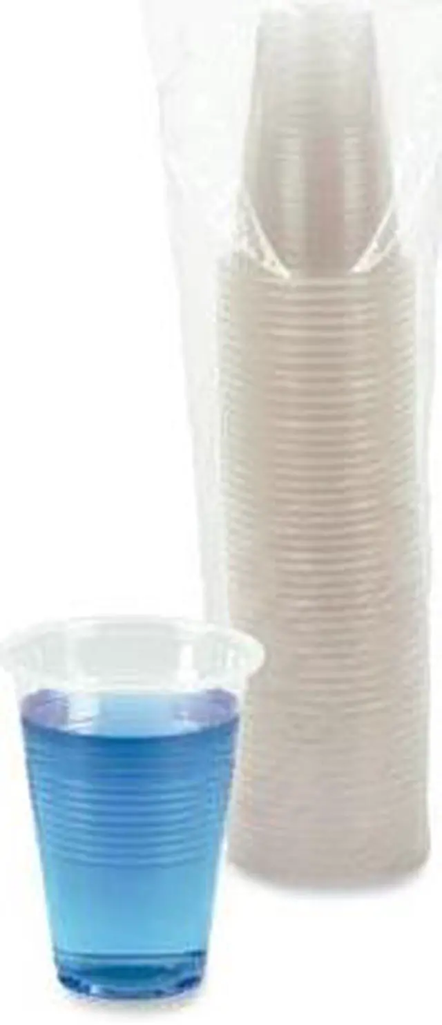 Alt view image 7 of 14 - Translucent Plastic Cold Cups, 16oz, Polypropylene, 50/Bag, 20 Bags/Carton
