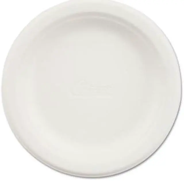 Alt view image 4 of 6 - Chinet 6" Paper Dinnerware Plates, White,1000/CT