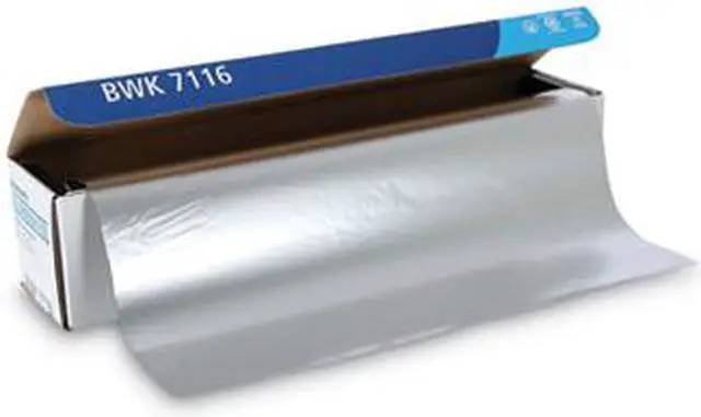 Alt view image 8 of 16 - Premium Quality Aluminum Foil Roll, 18" X 1000 Ft, 16 Micron Thickness, Silver
