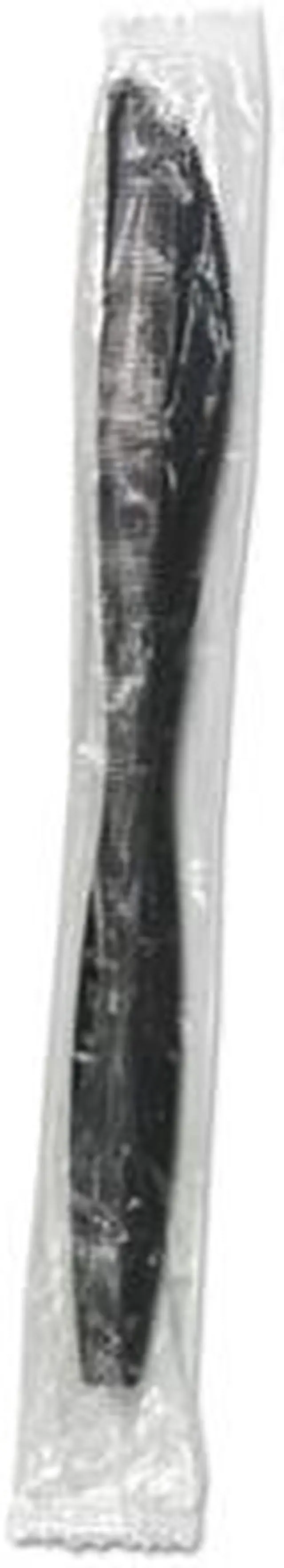 Alt view image 5 of 5 - Boardwalk KNIHWPPBIW Heavyweight Wrapped Polypropylene Cutlery, Knife, Black, 1000 / Carton