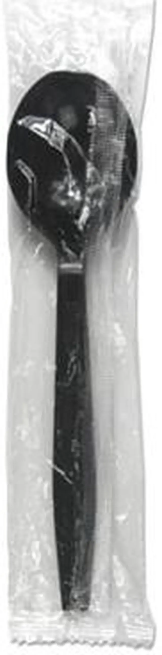 Alt view image 5 of 5 - Boardwalk BWKSSHWPPBIW Heavyweight Wrapped Polypropylene Cutlery, Soup Spoon