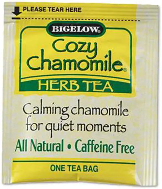 Alt view image 13 of 19 - Bigelow Single Flavor Tea, Cozy Chamomile, 28 Bags/Box 00401