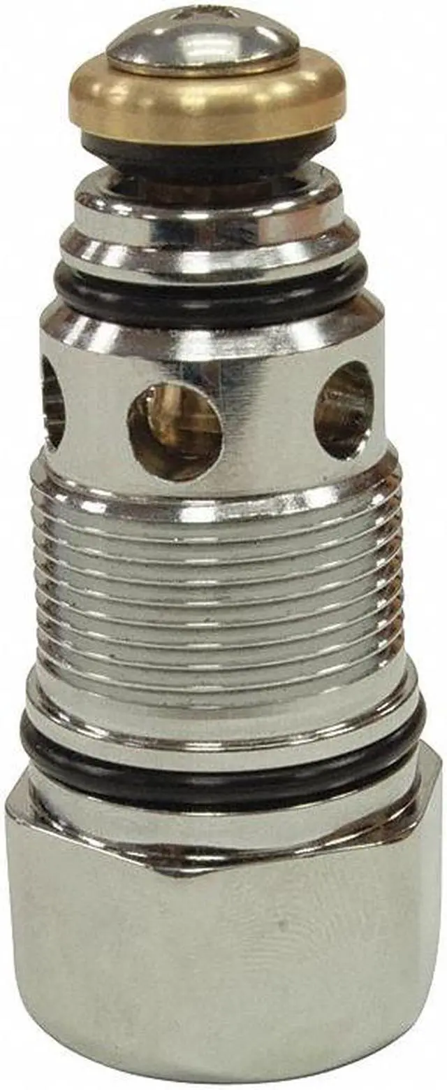 Alt view image 2 of 3 - ACORN 0525-011-002 Lockshield Cartridge,Chrome Plated Brass