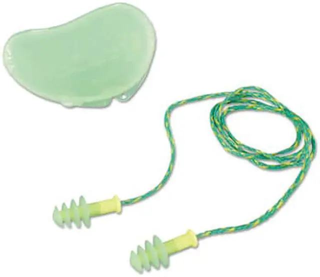 Alt view image 6 of 8 - Howard Leight by Honeywell FUS30S-HP Fusion Multiple-Use Earplugs Small 27NRR