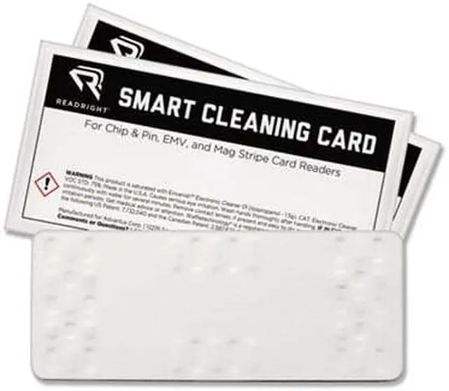 Alt view image 7 of 14 - Read Right Smart Cleaning Card - For Multipurpose - 10 / Pack - White