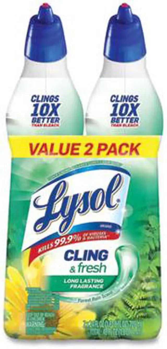Alt view image 6 of 9 - Lysol Power & Fresh Toilet Bowl Cleaner Country Scent 24 oz Banded Pack 2