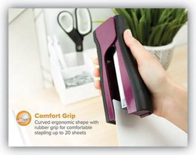Alt view image 11 of 18 - BOSTITCH B696R-MAG Stapler,w/Sharpener,Magenta