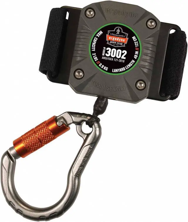 Alt view image 2 of 5 - SQUIDS BY ERGODYNE 3002 Retractable Tool Lanyard