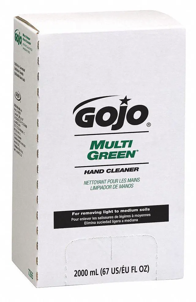 Alt view image 7 of 20 - Gojo MULTI GREEN Hand Cleaner Refill 2000mL Citrus Scent Green 1/Carton 7265