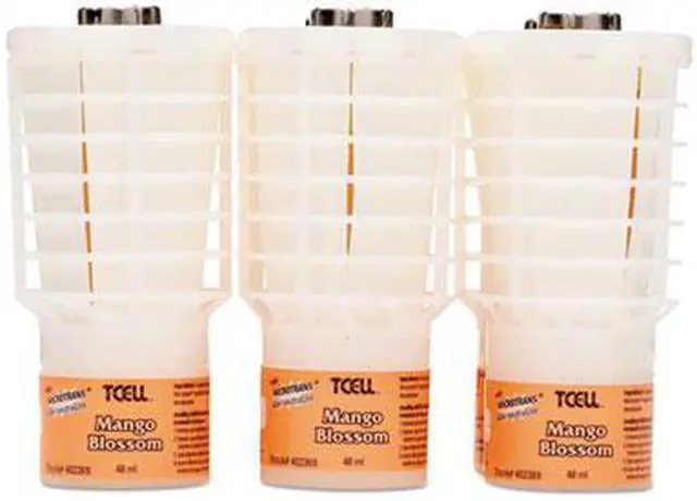 Alt view image 6 of 8 - RUBBERMAID COMMERCIAL FG402369 Oil Air Fresh Refill,Mango Blossom,PK6