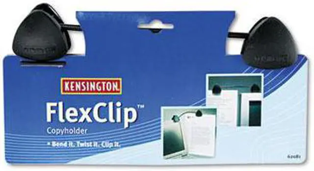 Alt view image 4 of 9 - Kensington FlexClip K62081B Copy Holder