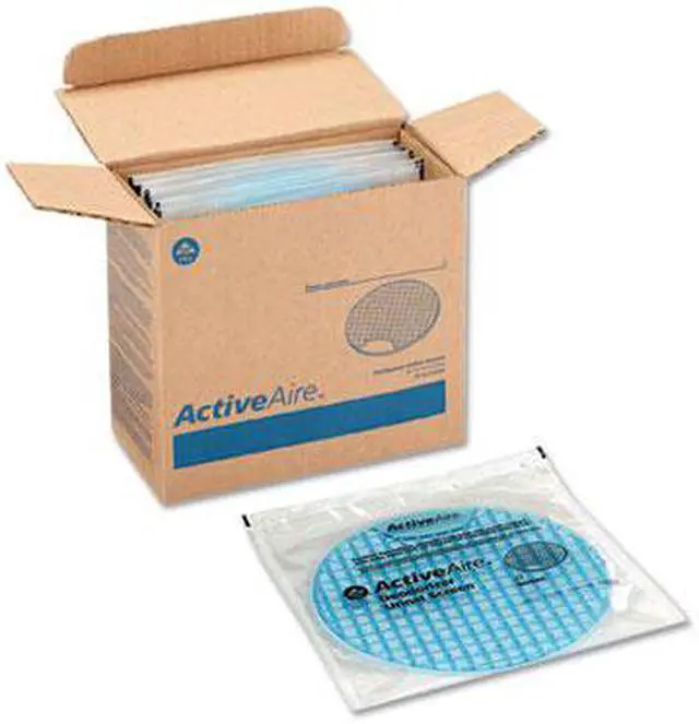Alt view image 3 of 6 - Activeaire Deodorizer Urinal Screen, Coastal Breeze, Blue, 12/ctn