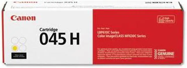 Alt view image 7 of 20 - Canon 045 H High Yield Toner Cartridge - Yellow