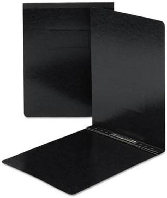 Alt view image 3 of 9 - Smead End Opening PressGuard Report Cover Prong Fastener Letter Black 81124