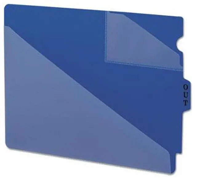 Alt view image 2 of 6 - Smead Poly Out Guides with Diagonal-Cut Pockets