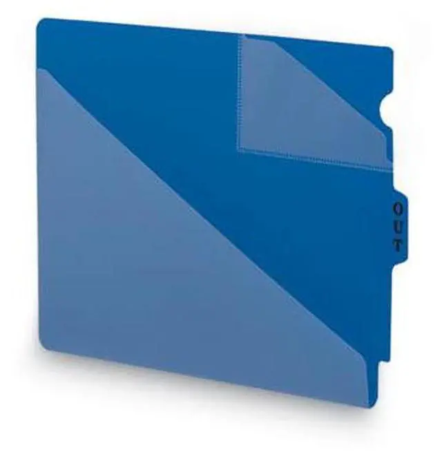 Alt view image 3 of 6 - Smead Poly Out Guides with Diagonal-Cut Pockets