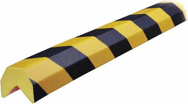 Alt view image 2 of 3 - KNUFFI BY IRONGUARD SAFETY 60-6810 Corner Guard,Pentagon,Black/Yellow