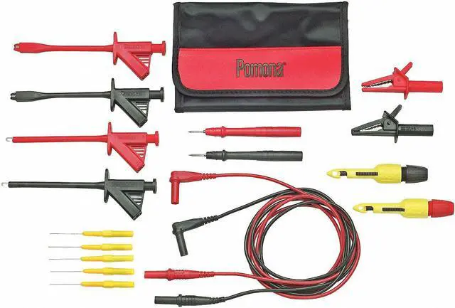 Alt view image 2 of 2 - POMONA 6530A Automotive Test Lead Kit,10A