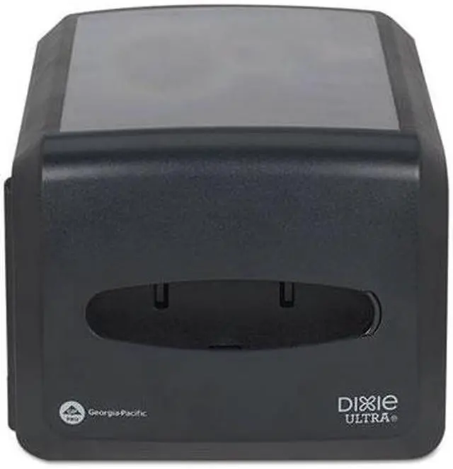 Alt view image 4 of 4 - Georgia Pacific 54510A Dixie Ultra Countertop Interfold Napkin Dispenser, Black