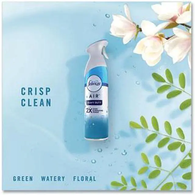 Alt view image 14 of 20 - Procter & Gamble 96257 8.8 oz Air Heavy Duty Crisp Clean, Aerosol